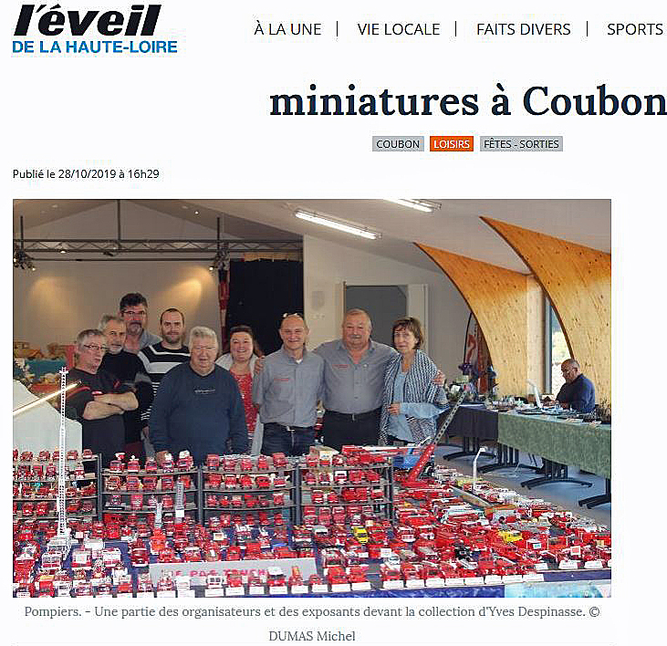 Article de presse Coubon 2019