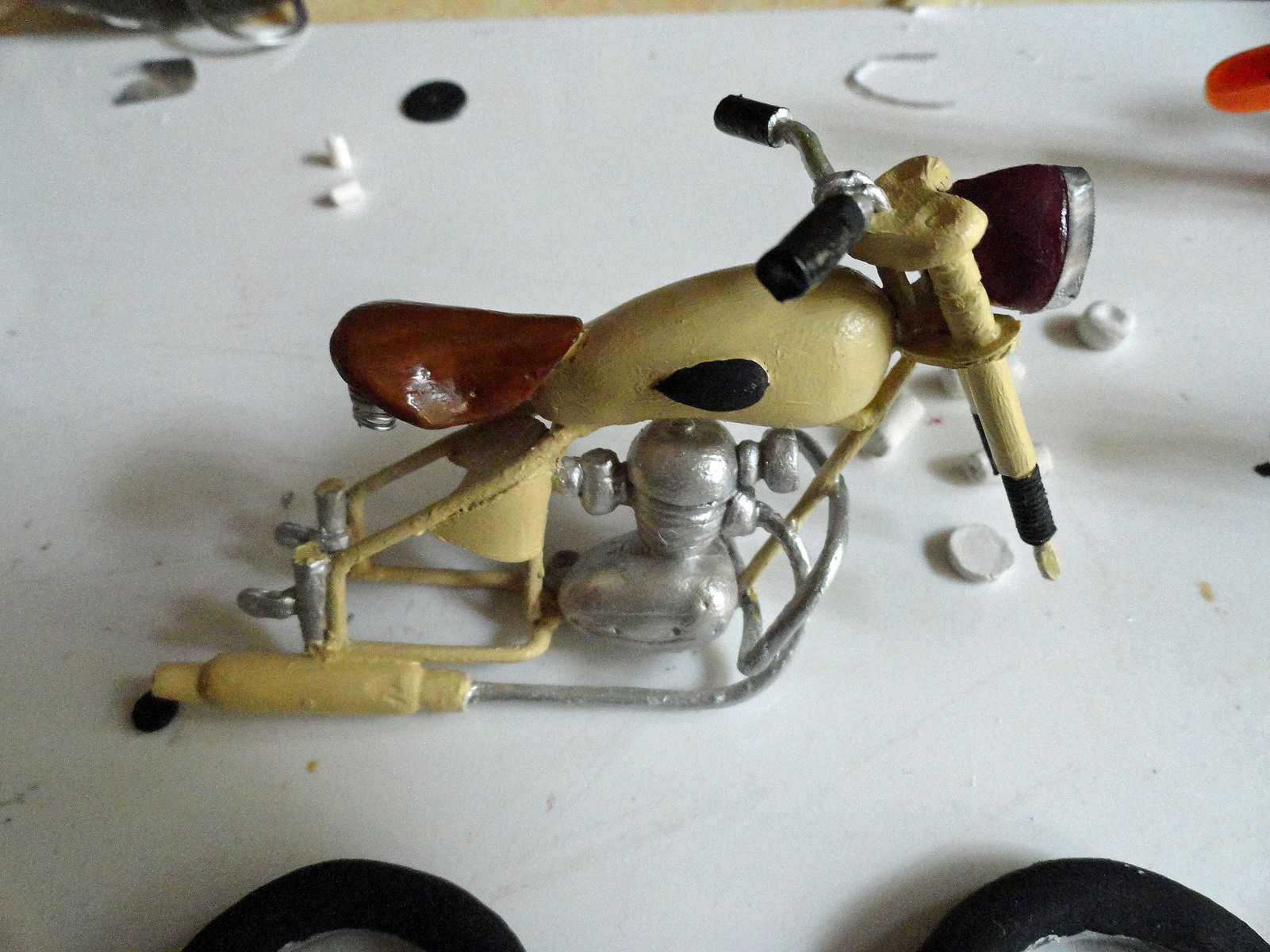 Montage de la Motobcane 125 cc de 1954 